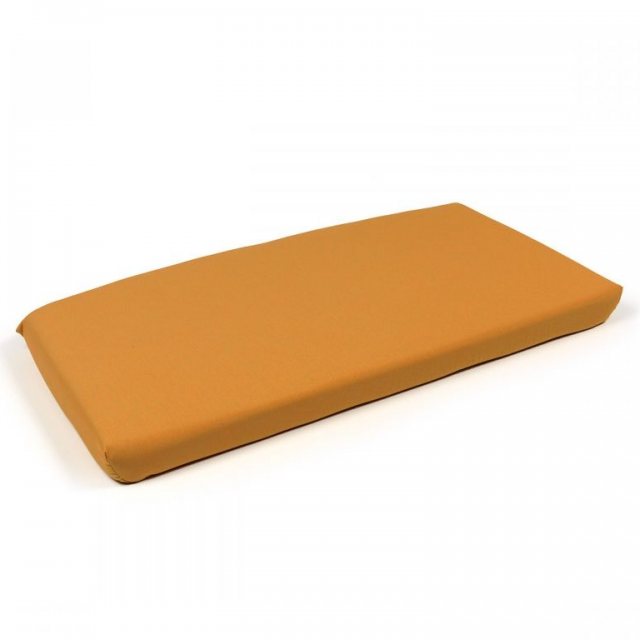 Nardi Net outdoor bench seat pad mustard