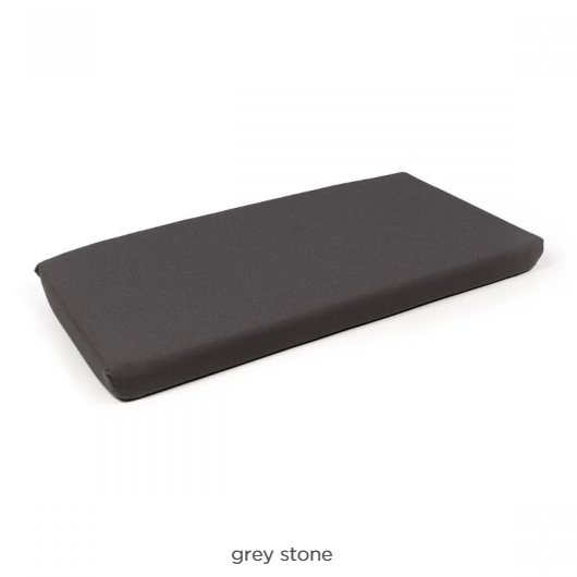Nardi Net outdoor bench seat pad grey