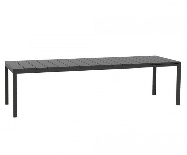 Nardi Rio alu outdoor extending dining table 210-280cm anthracite