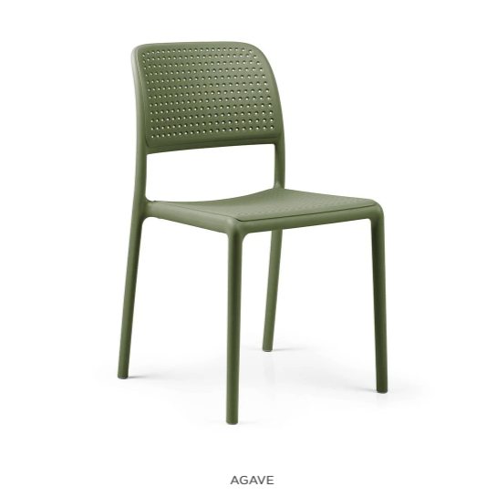 Nardi Bora outdoor dining chairs in Agave