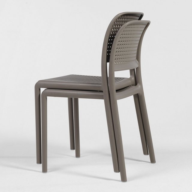 Nardi Bora outdoor dining chairs stackable