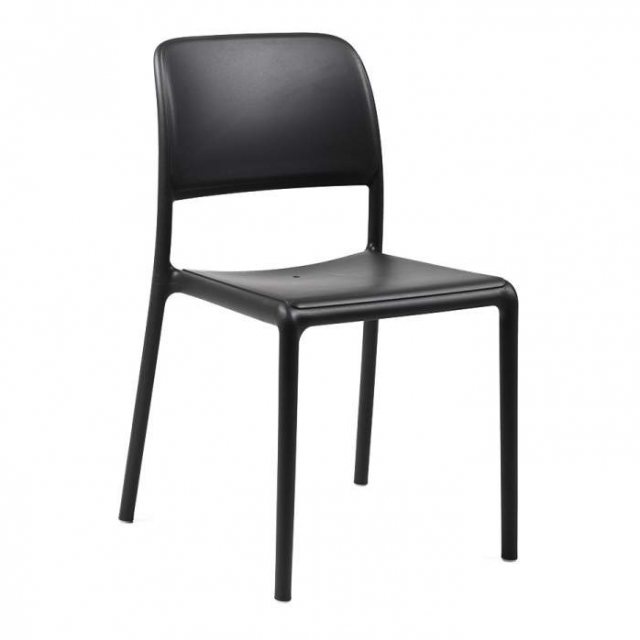 Nardi Riva outdoor dining chairs anthracite
