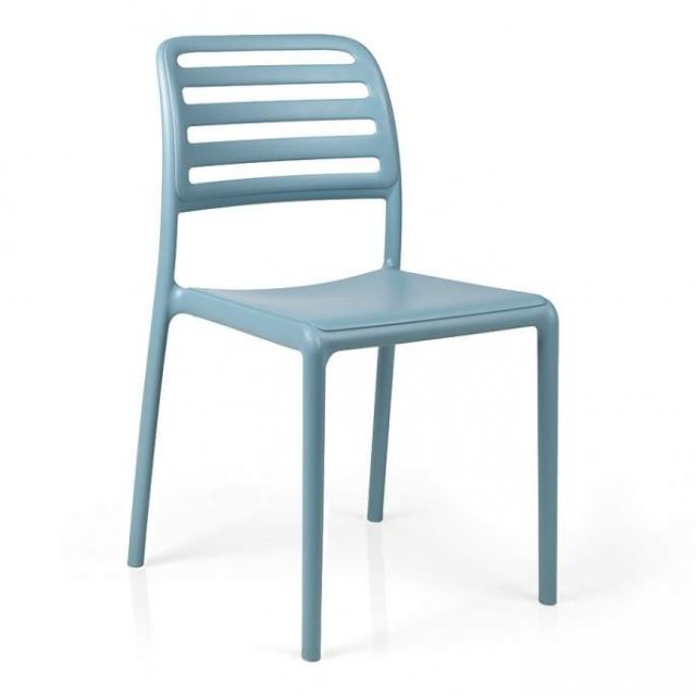 Nardi Costa outdoor dining chairs blue