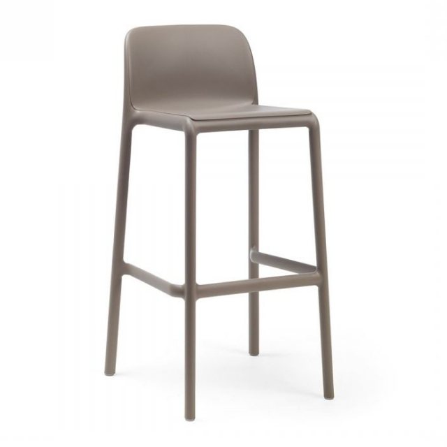 Nardi Faro outdoor high barstool taupe