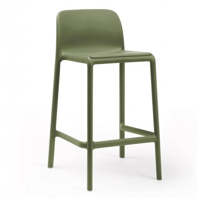 Nardi Faro outdoor low barstool green