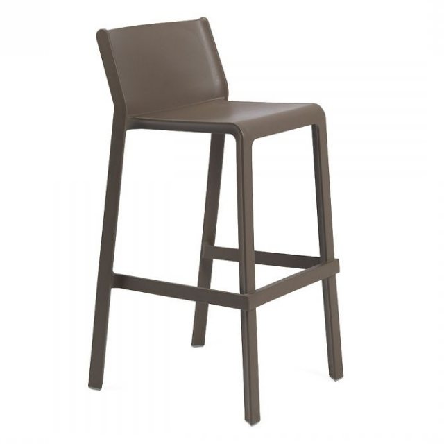 Nardi Trill outdoor high barstools tobacco