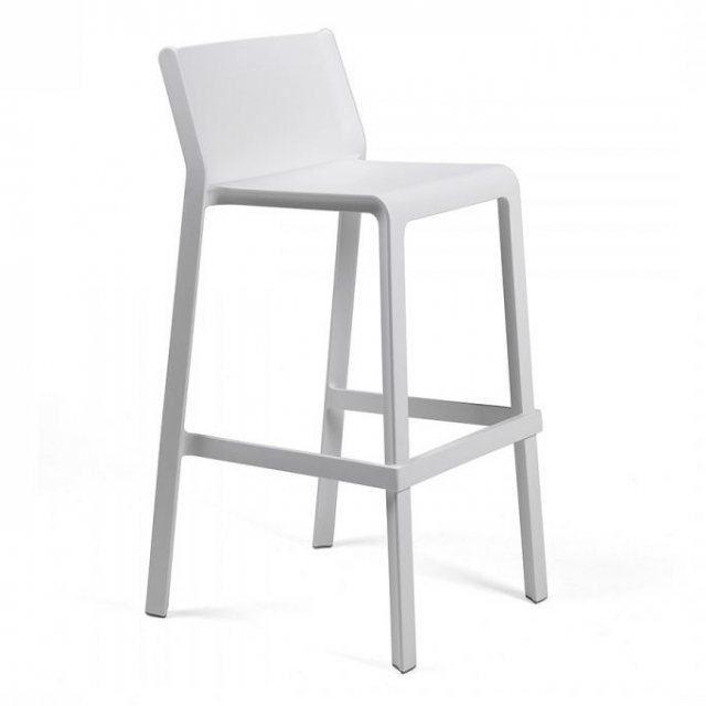 Nardi Trill outdoor high barstools white