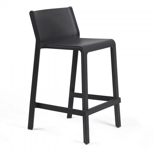 Nardi Trill outdoor low barstools anthracite