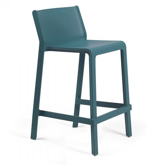 Nardi Trill outdoor low barstools ocean