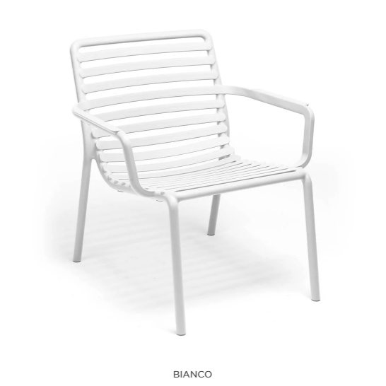 Nardi Doga Relax outdoor armchair in white