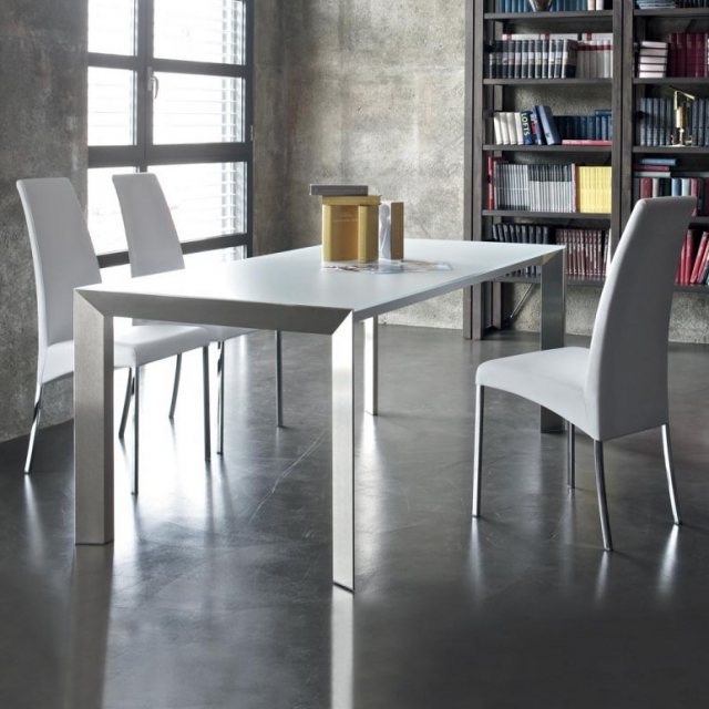 Bontempi Casa Aida dining chair in eco leather