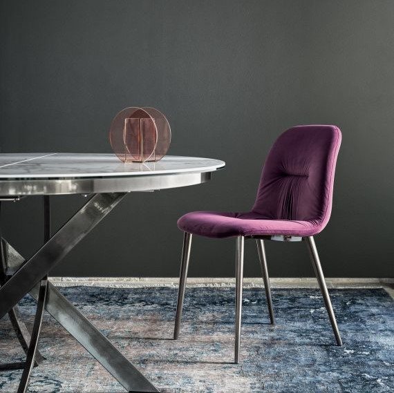 Bontempi Casa Bontempi Casa Chantal dining chair - conic legs