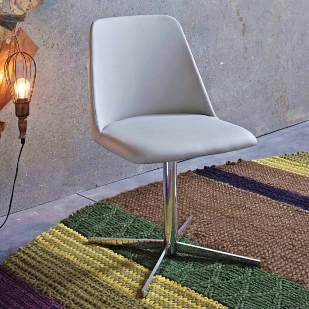 Bontempi Casa Margot swivel central leg chair