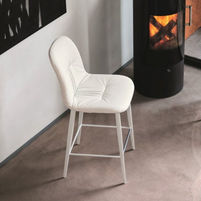 Bontempi Casa 3479 Chantal Low Barstool