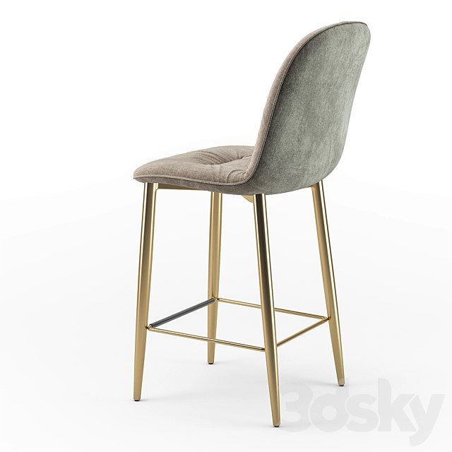 Bontempi Casa Chantal High Barstool