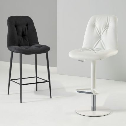 Bontempi Casa Ingenia Casa Spring Swivel Barstool