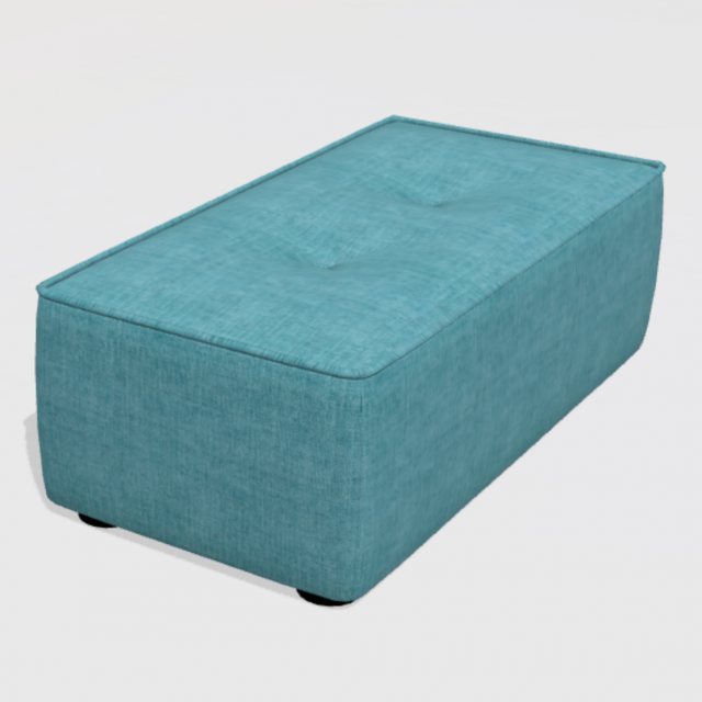Fama Arianne Plus G footstool with 3cm feet