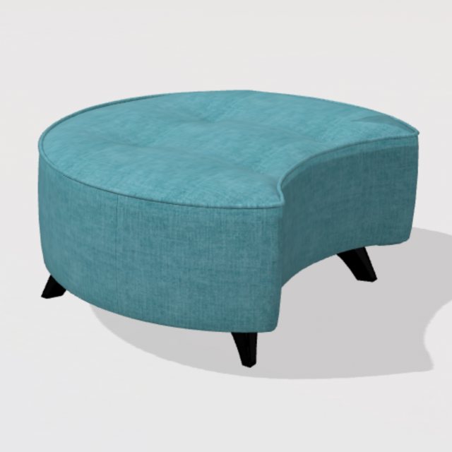 Fama Arianne Plus WL footstool with 10cm feet