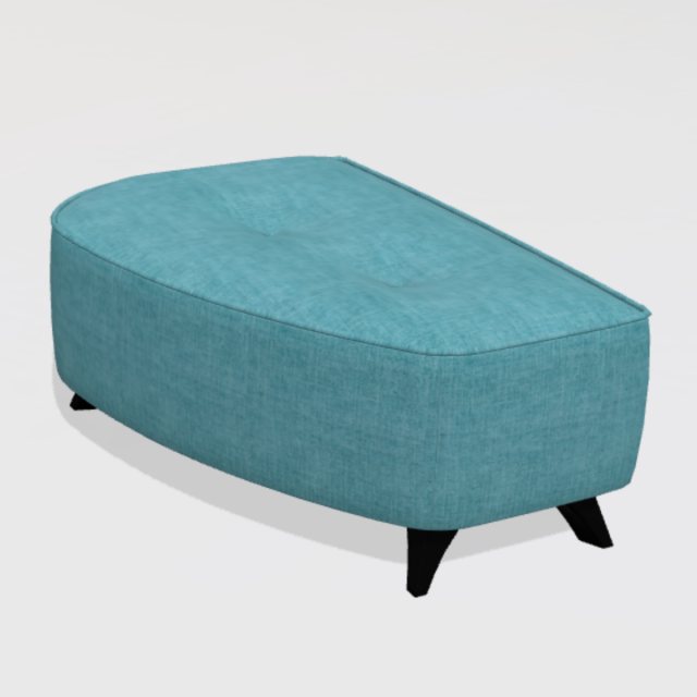Fama Arianne Plus PT1 footstool with 10cm feet