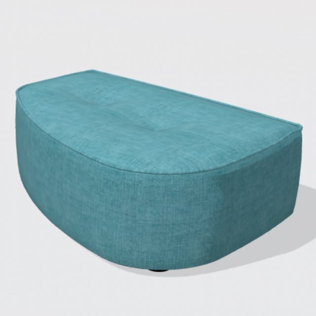 Fama Arianne Plus PT2 footstool with 3cm feet