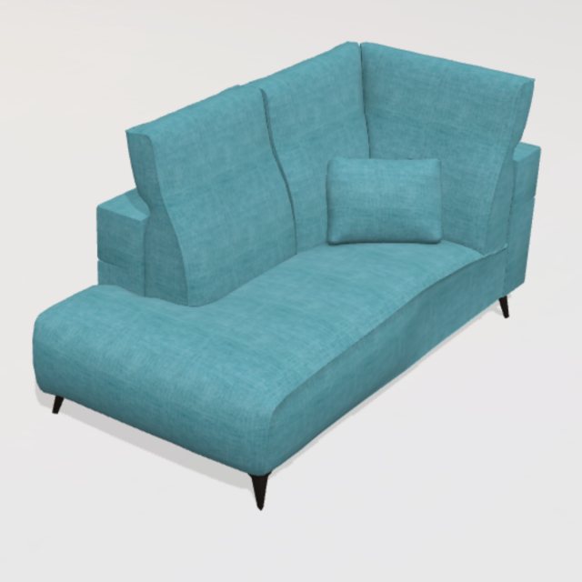 Fama Fama Baltia divan end RH1 module