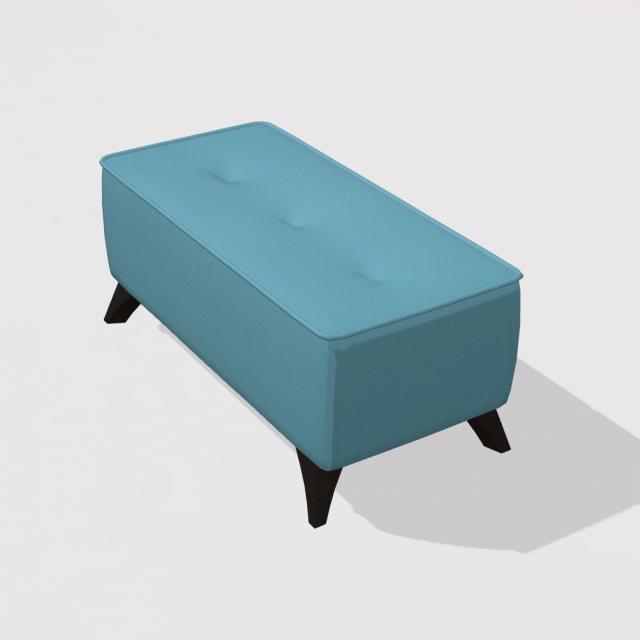 Fama Arianne Love Leather G footstool 10cm feet