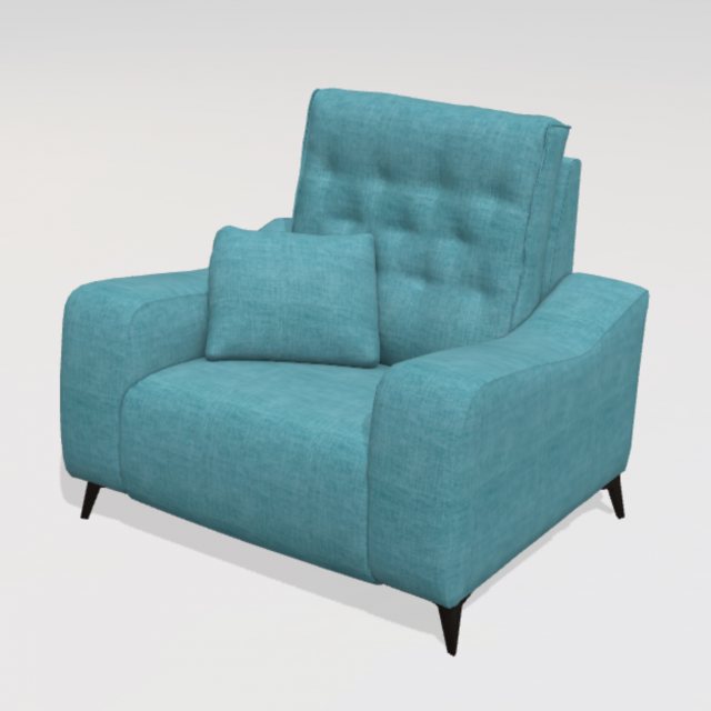 Fama Avalon armchair - WN medium seat 121cm