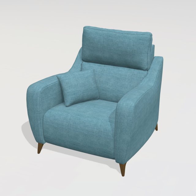 Fama Axel armchair - AN medium seat 105cm