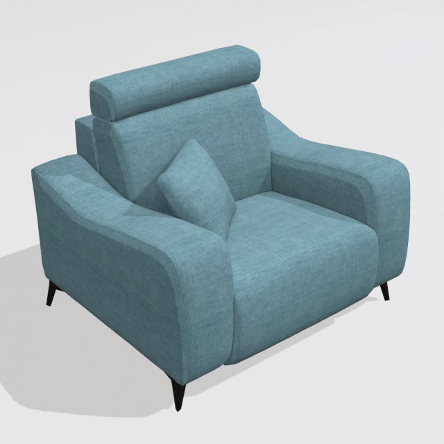 Fama Atlanta armchair - N medium seat 121cm WNR-Fabric