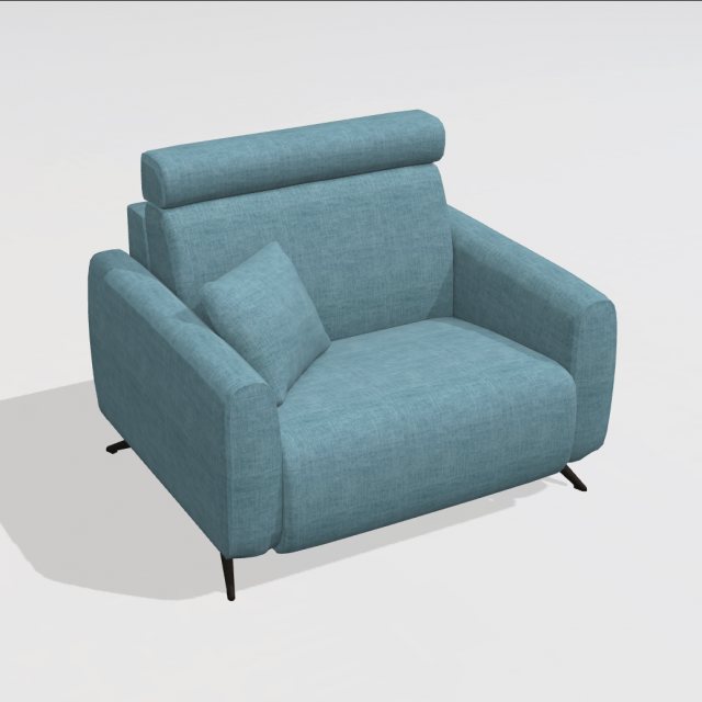 Wide seat armchair discount