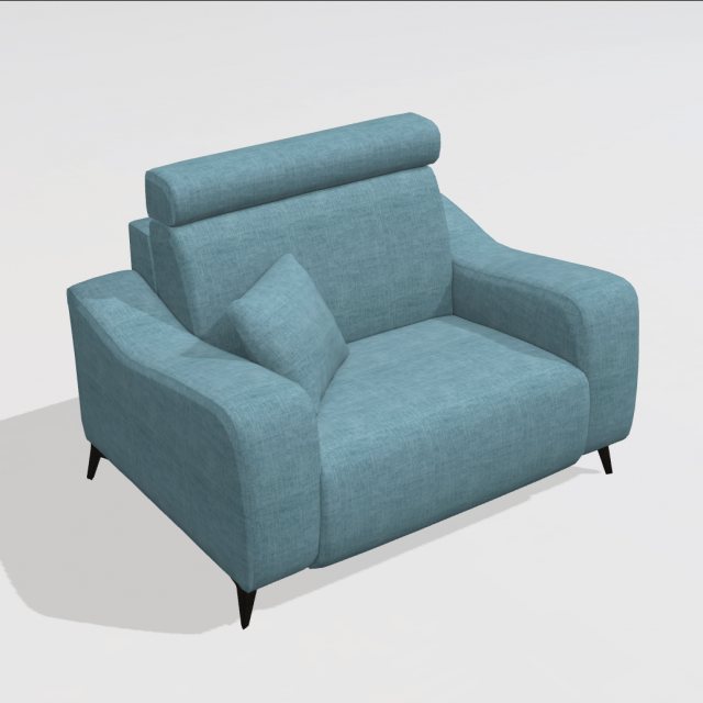 Fama Atlanta You & Me armchair - M wide seat 136cm WMR-Fabric