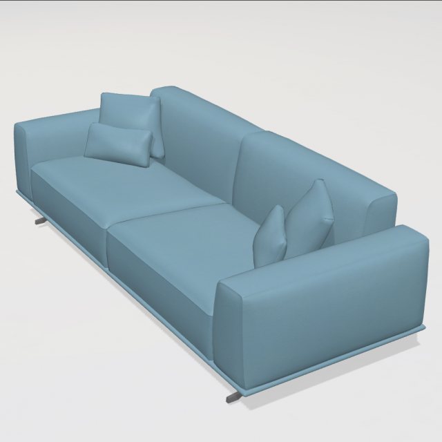 Fama Klee sofa 4B Leather