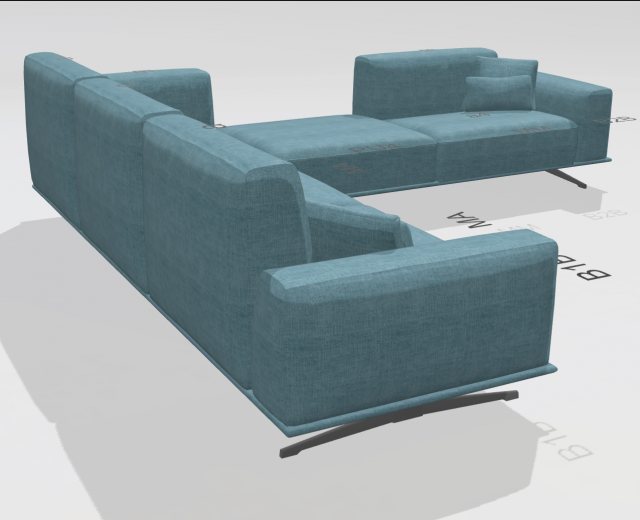 Fama Fama Klee sofa set 4 - 323x323cm