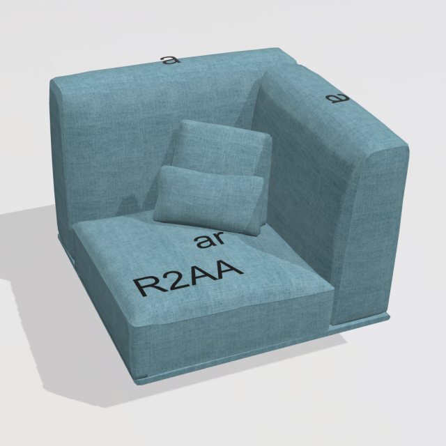 Fama Klee R2aa Corner Module -103 cm Fabric