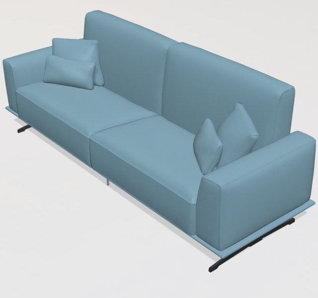 Fama Klever 5KA sofa Leather - 245cm
