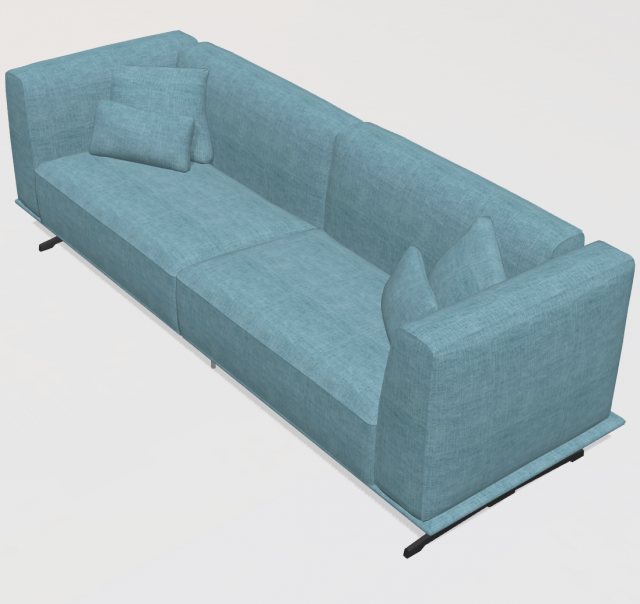 Fama Klever 5KC sofa Fabric - 245cm