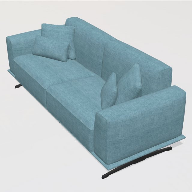 Fama Klever 4KB sofa Fabric - 205cm