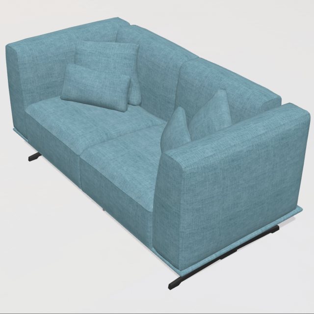 Fama Klever 3KC sofa Fabric - 166cm