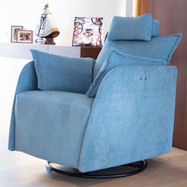 Fama Nadia recliner swivel armchair