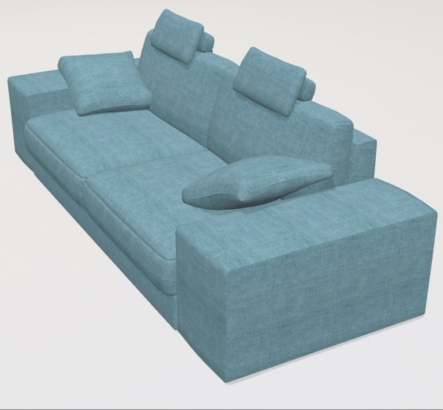 Fama Calessi BV Sofa -265cm Fabric