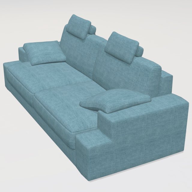 Fama Calessi BX sofa - 235cm Fabric