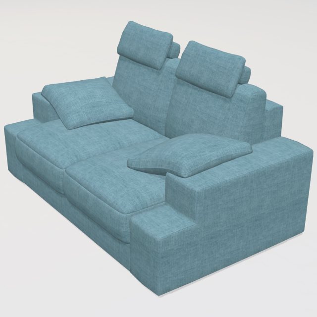 Fama Calessi KX Sofa - 170cm Fabric