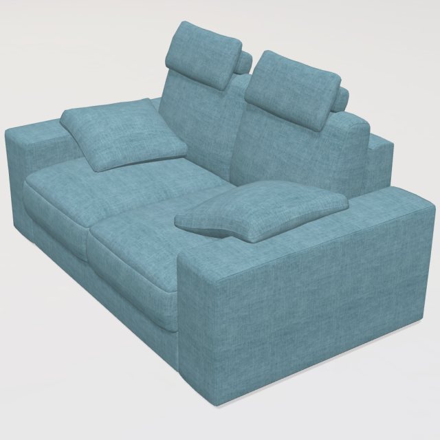 Fama Calessi KL Sofa - 170cm Fabric