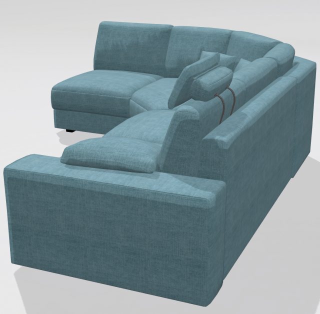 Fama Fama Calessi sofa CL1+R+H