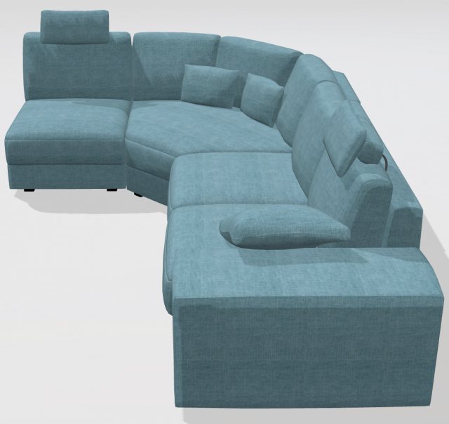 Fama Calessi sofa CV1+R+M -fabric