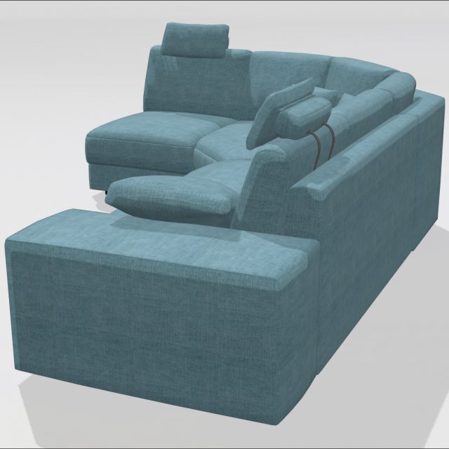Fama Fama Calessi sofa CV1+R+M
