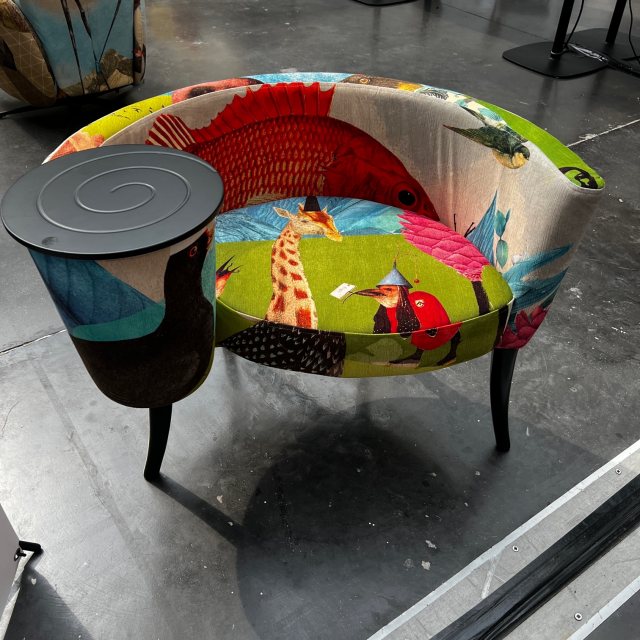 shell inspired chair