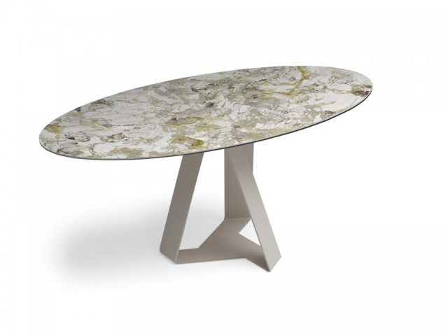 Dekton @ Julia Jones Carcassonne oval dekton dining table