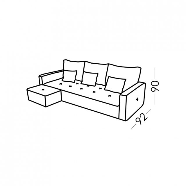 Fama Myloft height and depth