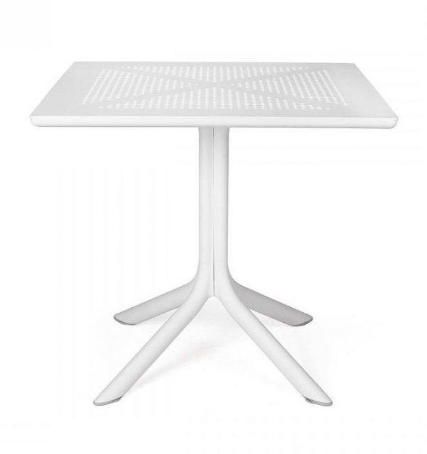 Nardi Clip 80 dining table bianco